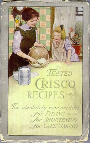 Crisco cookbook cover, 1912, public domain