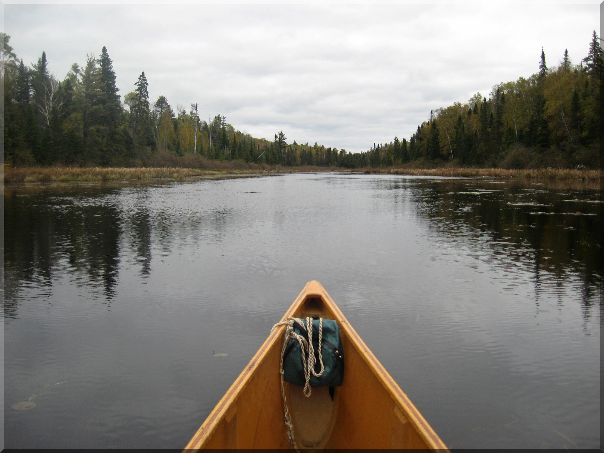 Canoe on Minnesota Water