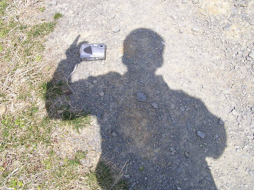 shadow taking photo