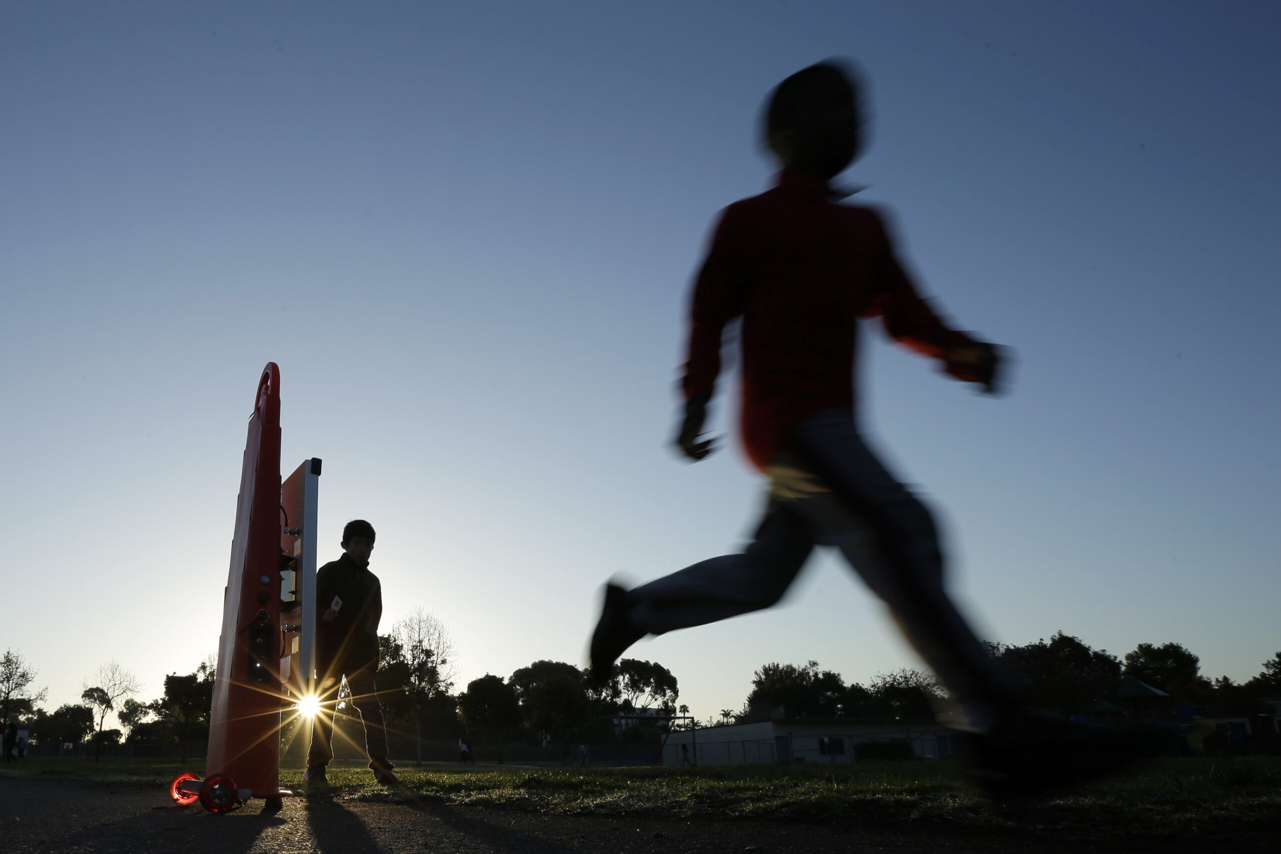 Child running