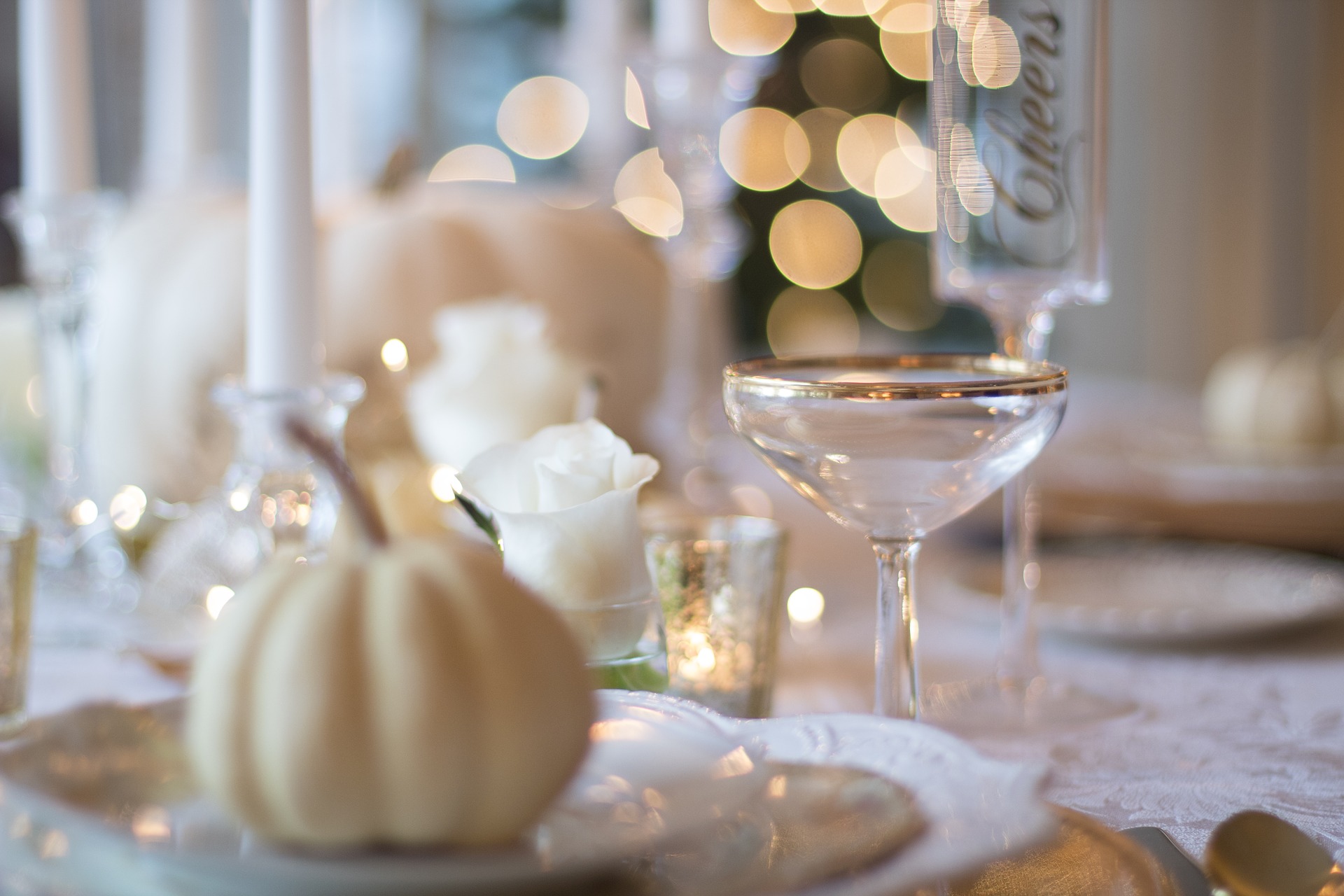 Thanksgiving place setting