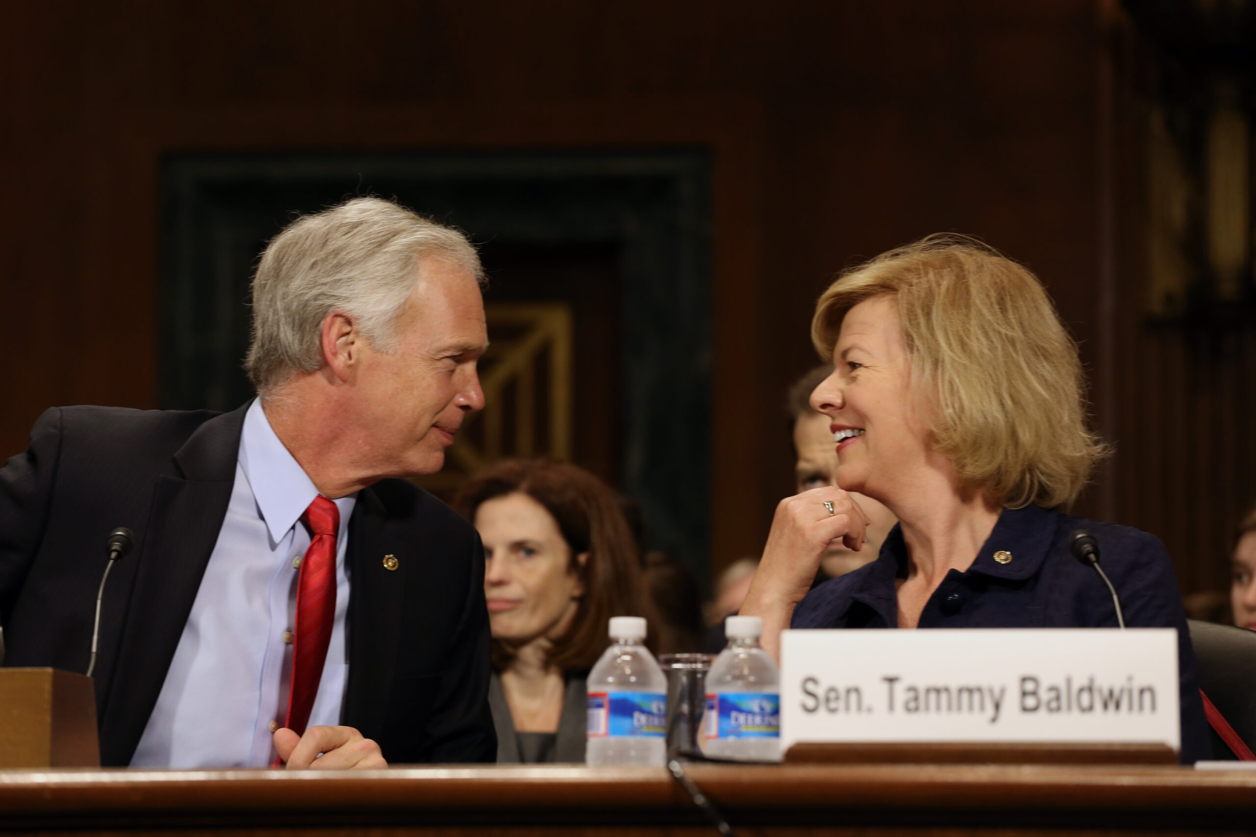 Tammy Baldwin, Ron Johnson get earful from constituents during virtual town halls