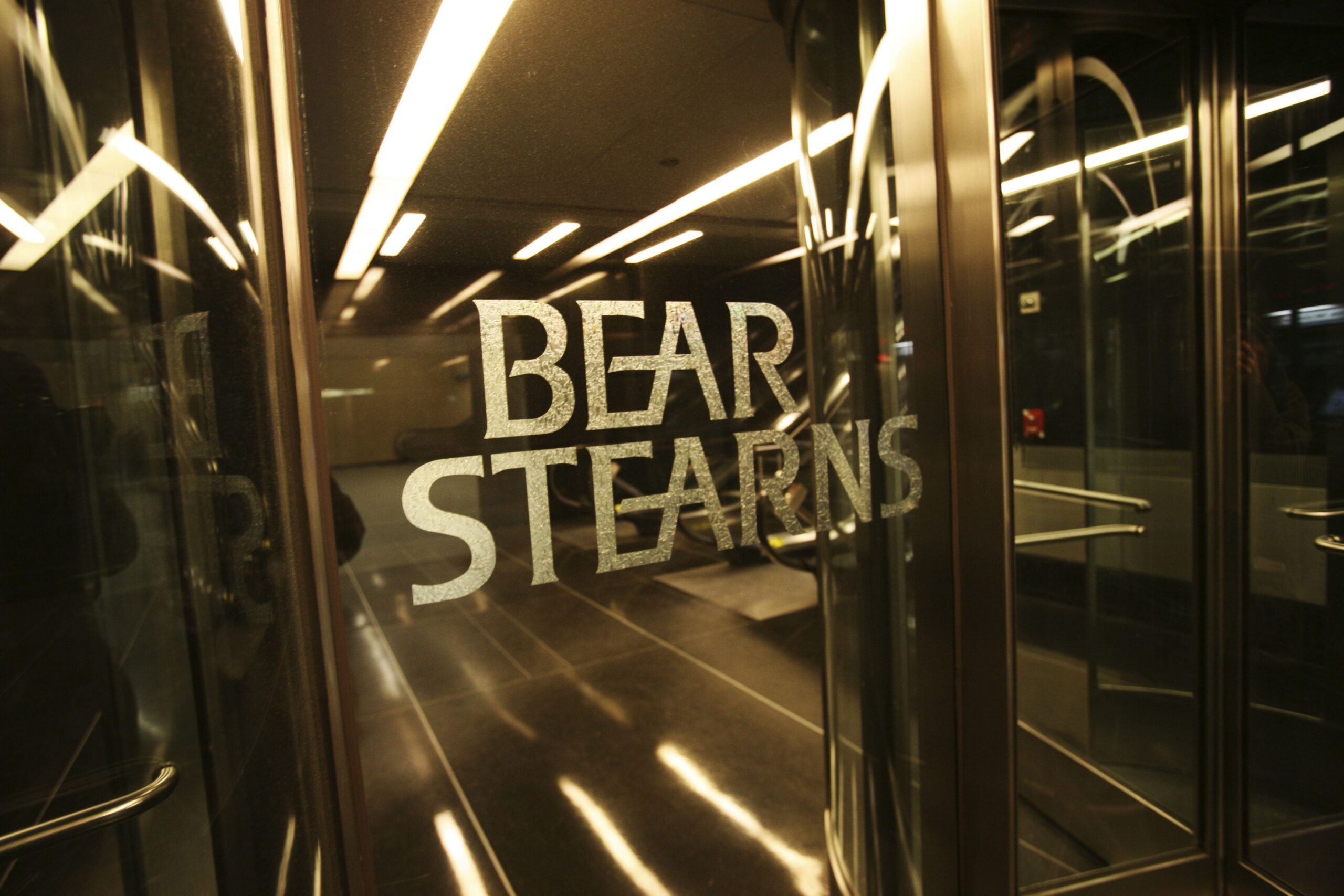 An entrance to Bear Stearns