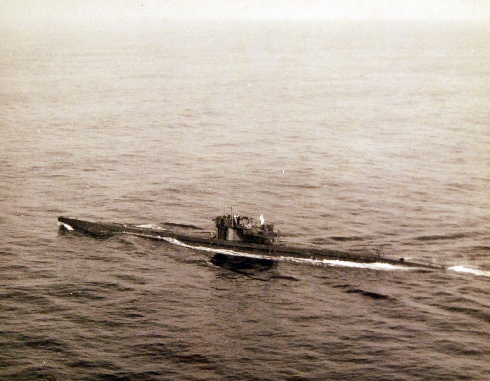 Surrender of German U-boat, WWII