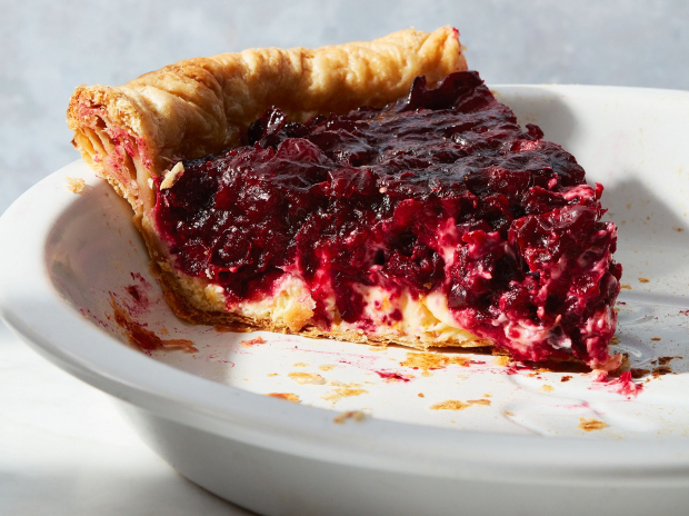 Cranberry-orange pie