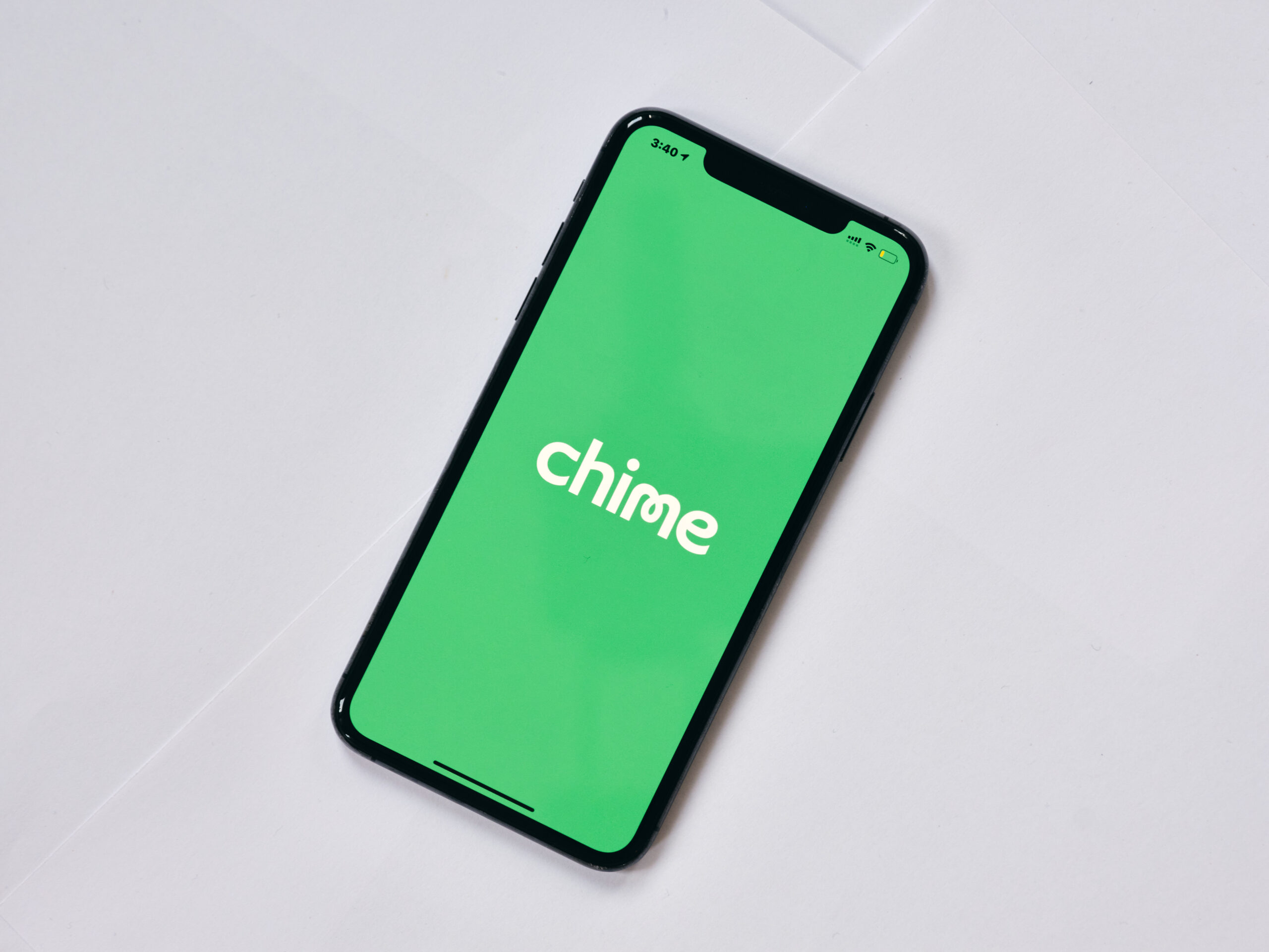 The Chime app.