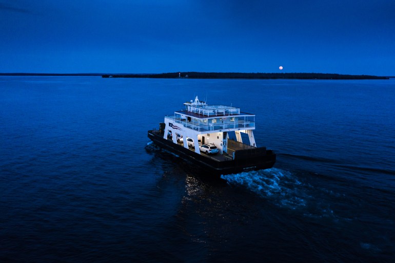The Washington is among five ferries that transport residents, tourists and cargo between Wisconsin’s Door Peninsula and Washington Island