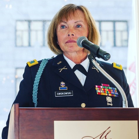 Col. Sheri Swokowski, a transgender member of the military.