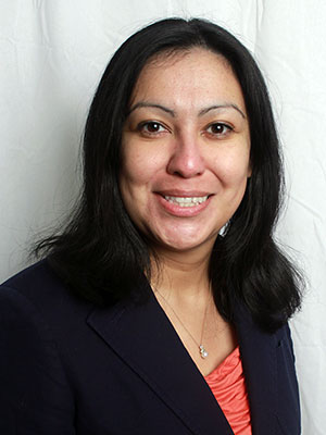 Headshot photo of a UW-Milwaukee professor, Celeste Campos-Castillo