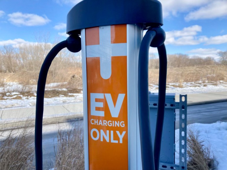 ChargePoint electric car charging station