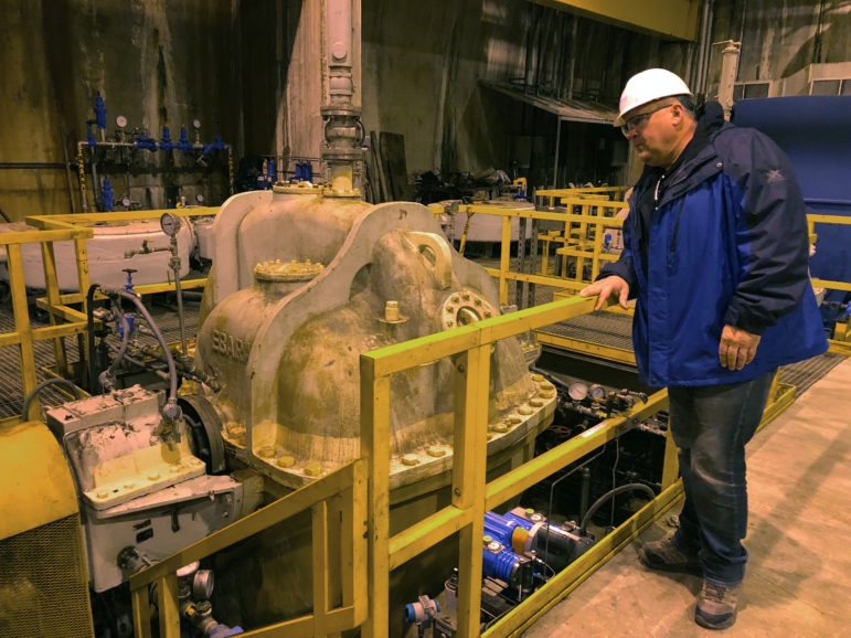 Bill Graffin at Jones Island Water Reclamation Facility