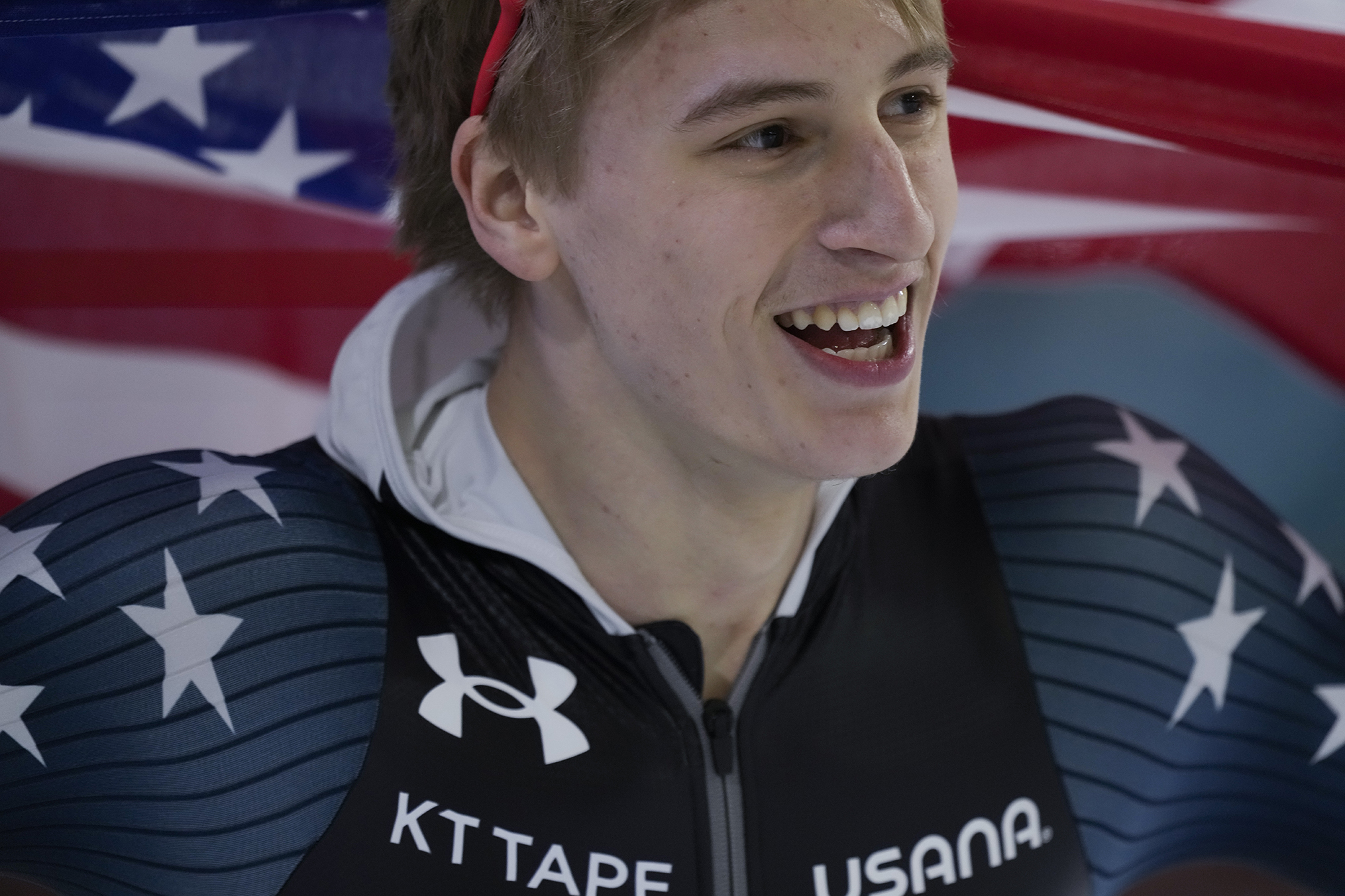 Wisconsin’s Jordan Stolz has record-breaking weekend at speed skating World Championships