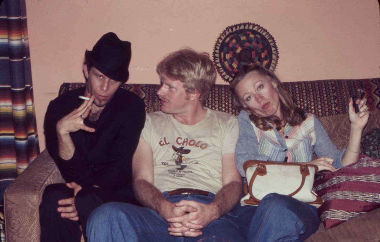 Tom Waits with Ed and Ingrid Begley, 1977
