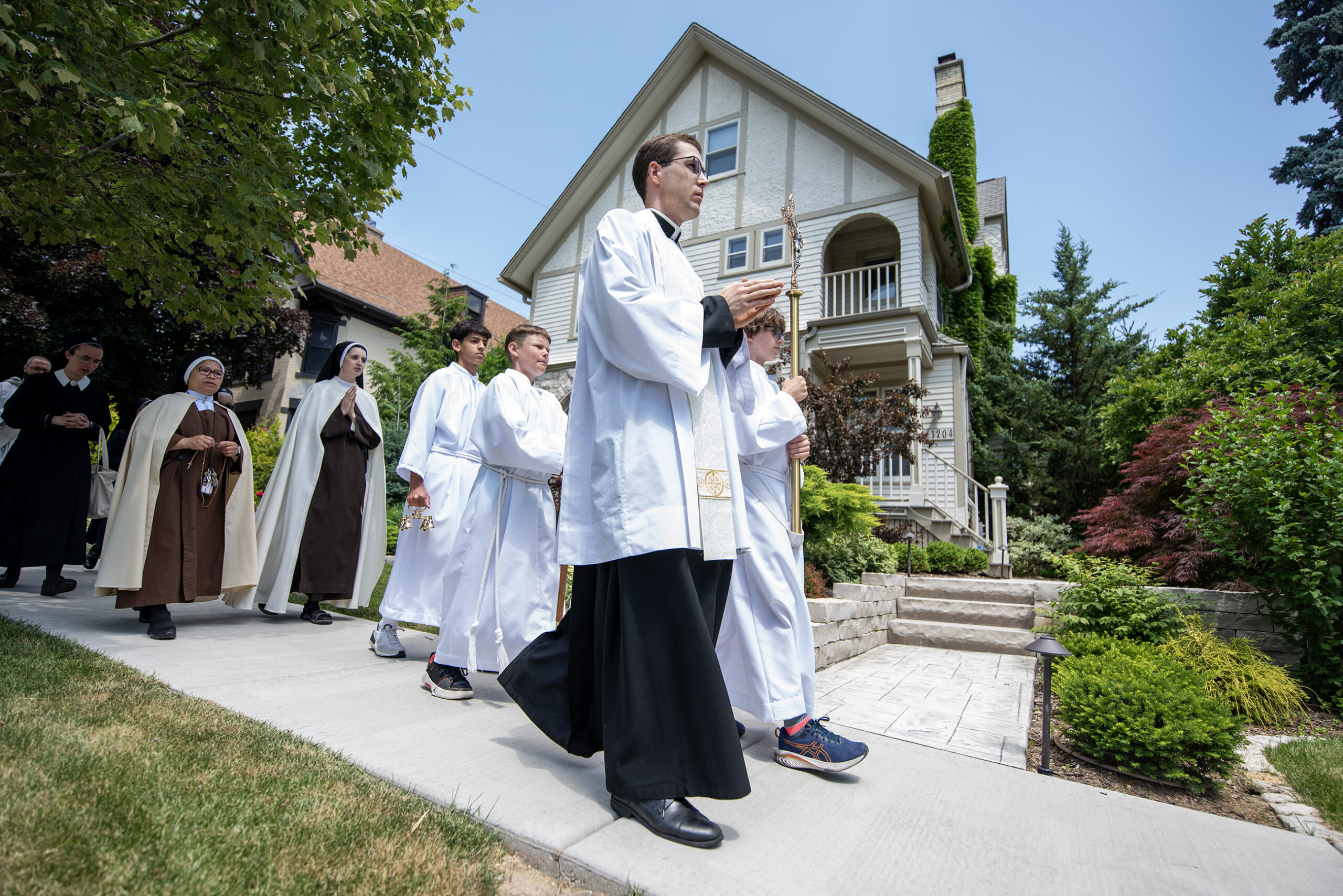 Catholics pilgrimage making its way across Wisconsin