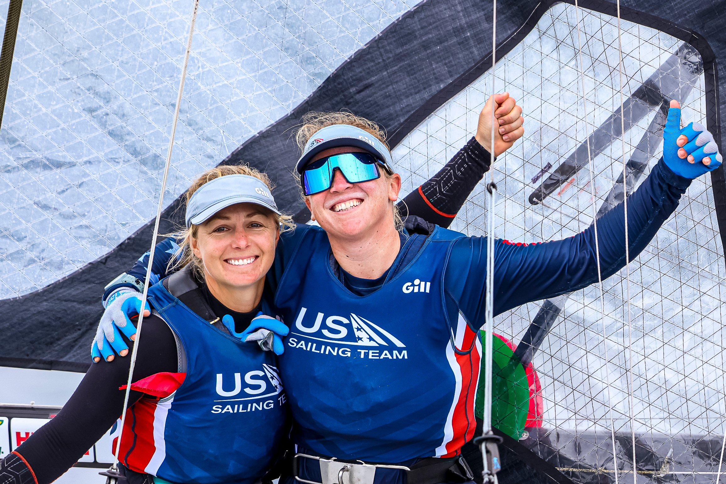 Stephanie Roble and Maggie Shea at the 2022 World Championship
August 31st - September 5th, Halifax, Nova Scotia, Canada. (© SAILING ENERGY)