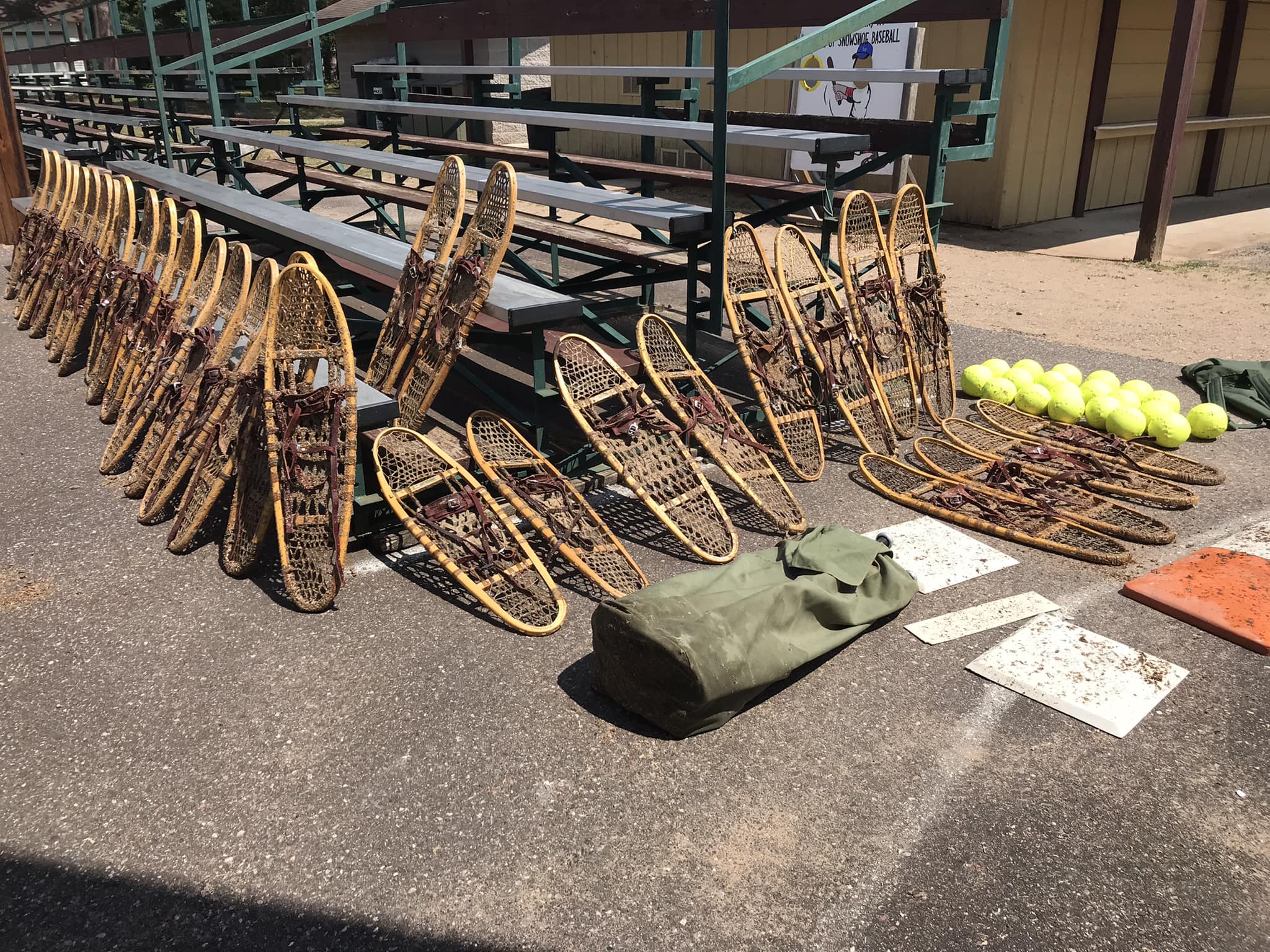 Play ball: Snowshoe baseball draws crowds to northern Wisconsin town