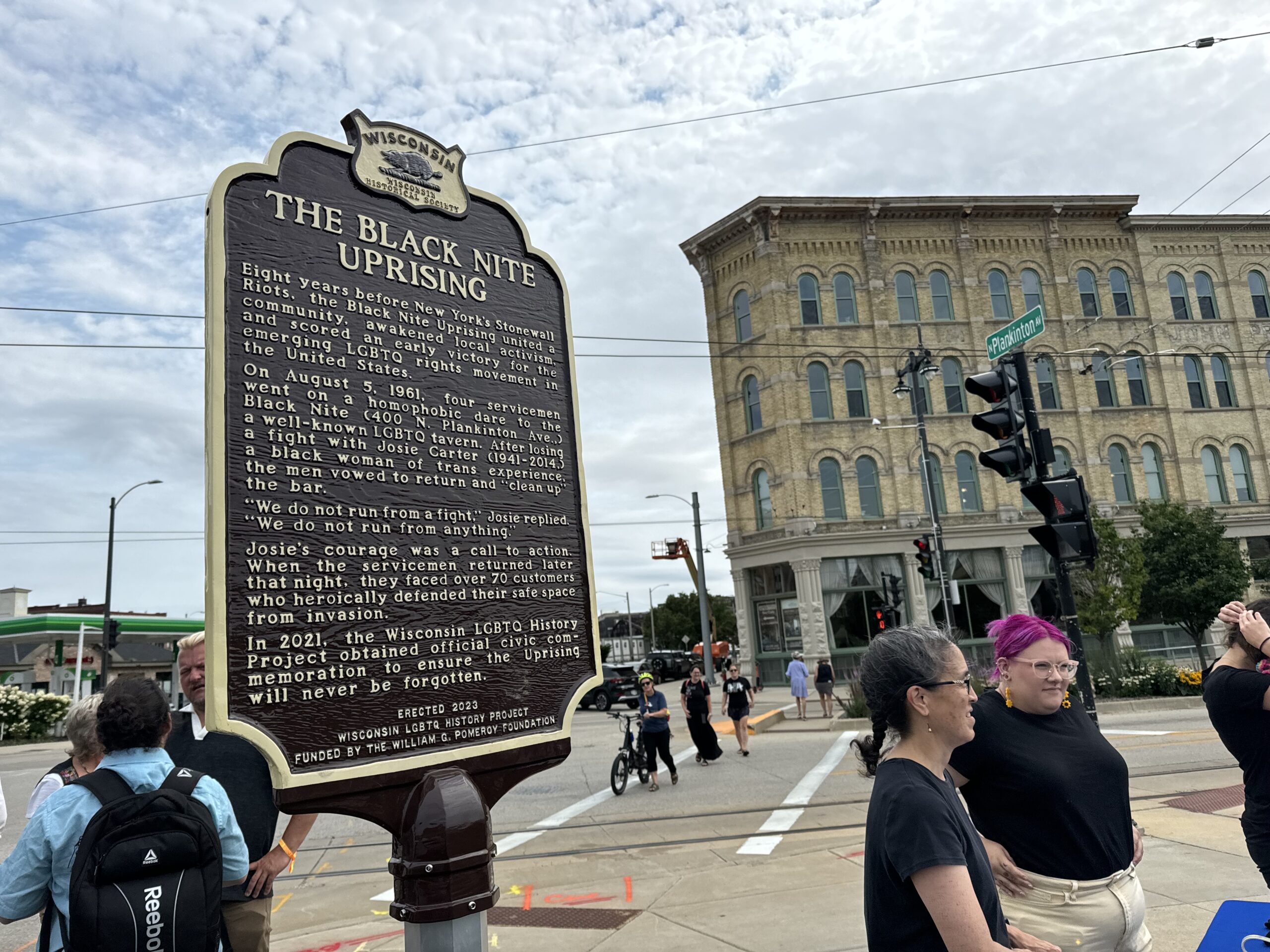 First LGBTQ+ historic landmark in Wisconsin dedicated in Milwaukee 