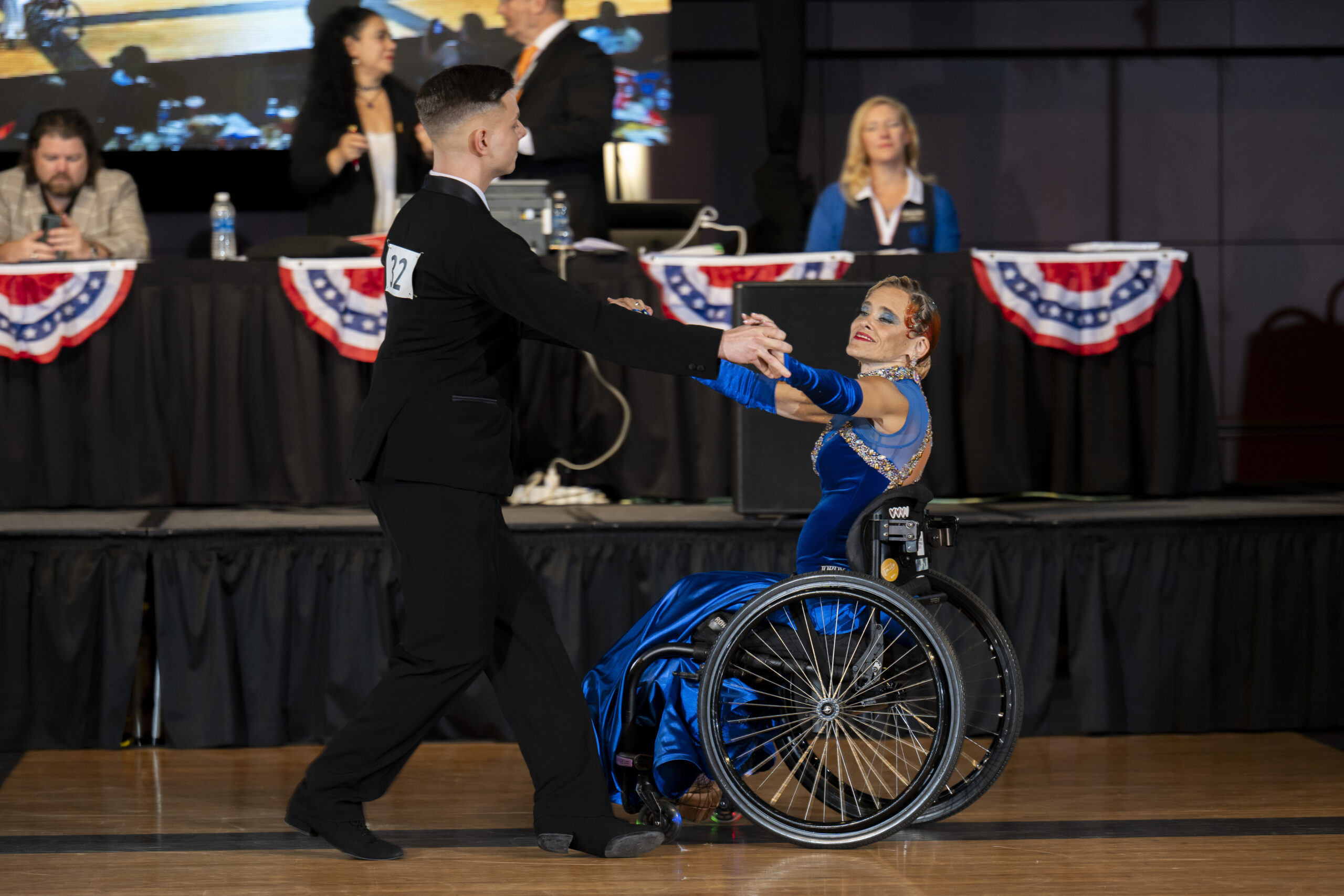 Para dancers from Wisconsin take part in the World Championships