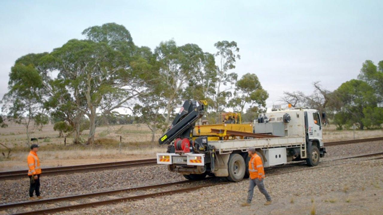 Epic Train Journeys From Above:Australia’s Outback Railway