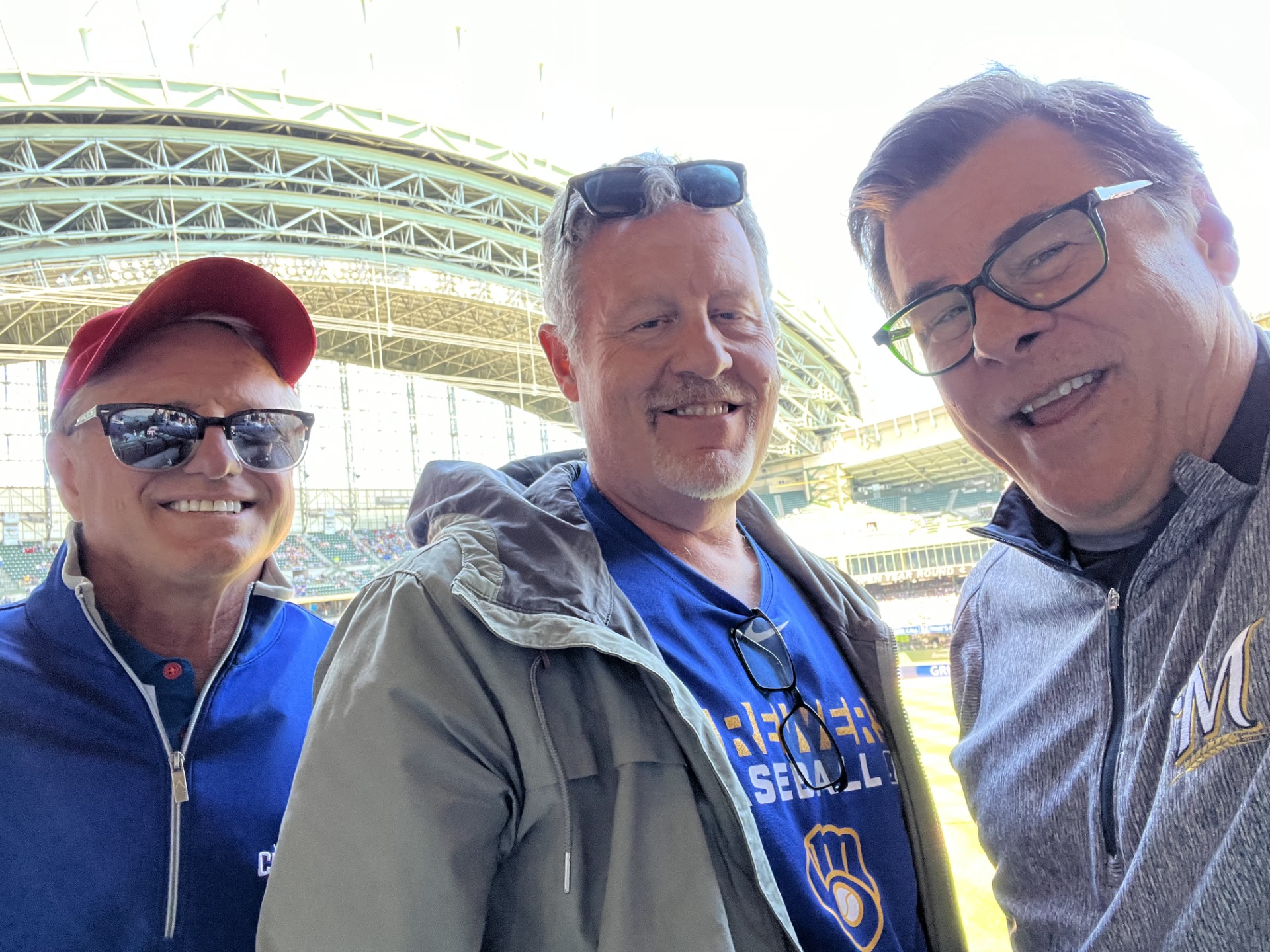 Cheering for the Milwaukee Brewers … AND the Chicago Cubs