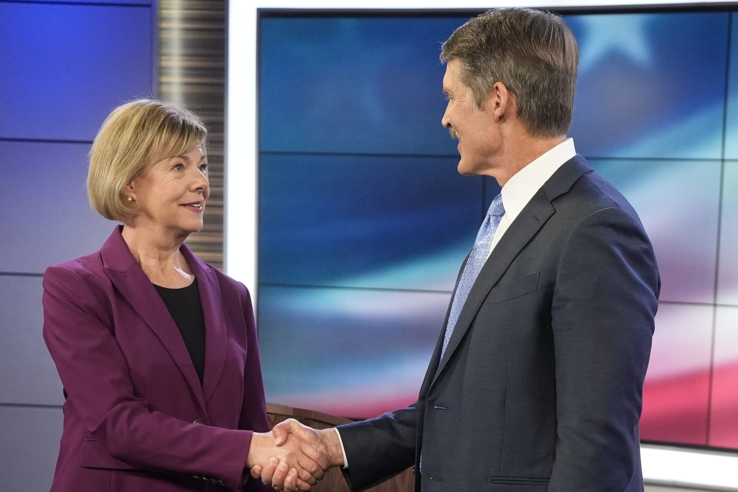 Tammy Baldwin, Eric Hovde get personal during sole US Senate debate