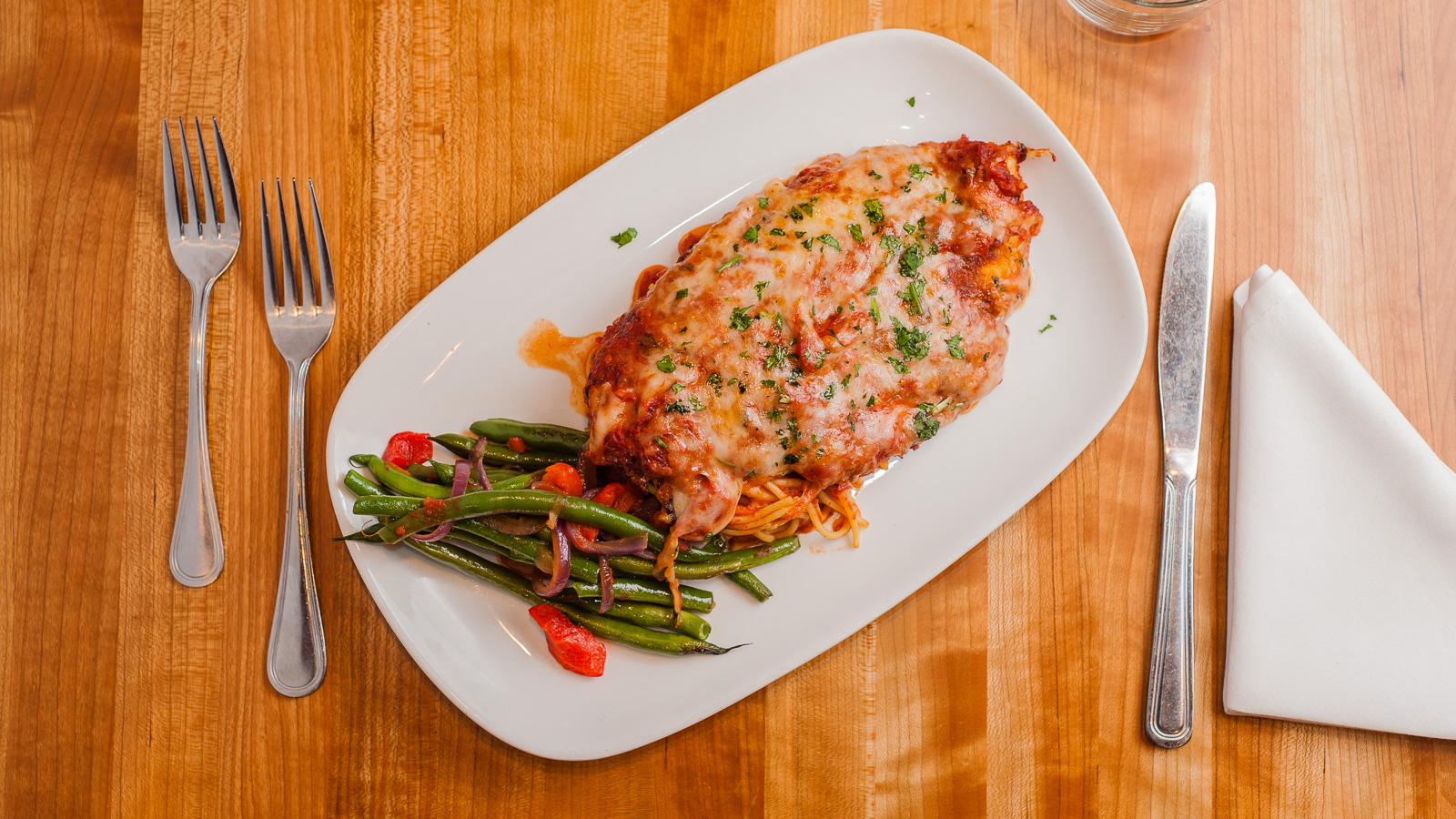 Spicy Vodka Chicken Parmesan