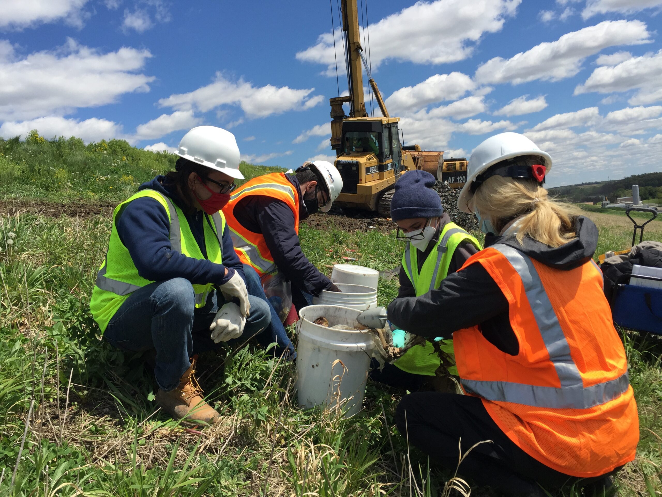 Wisconsin scientist studies microbes from the Dane County landfill