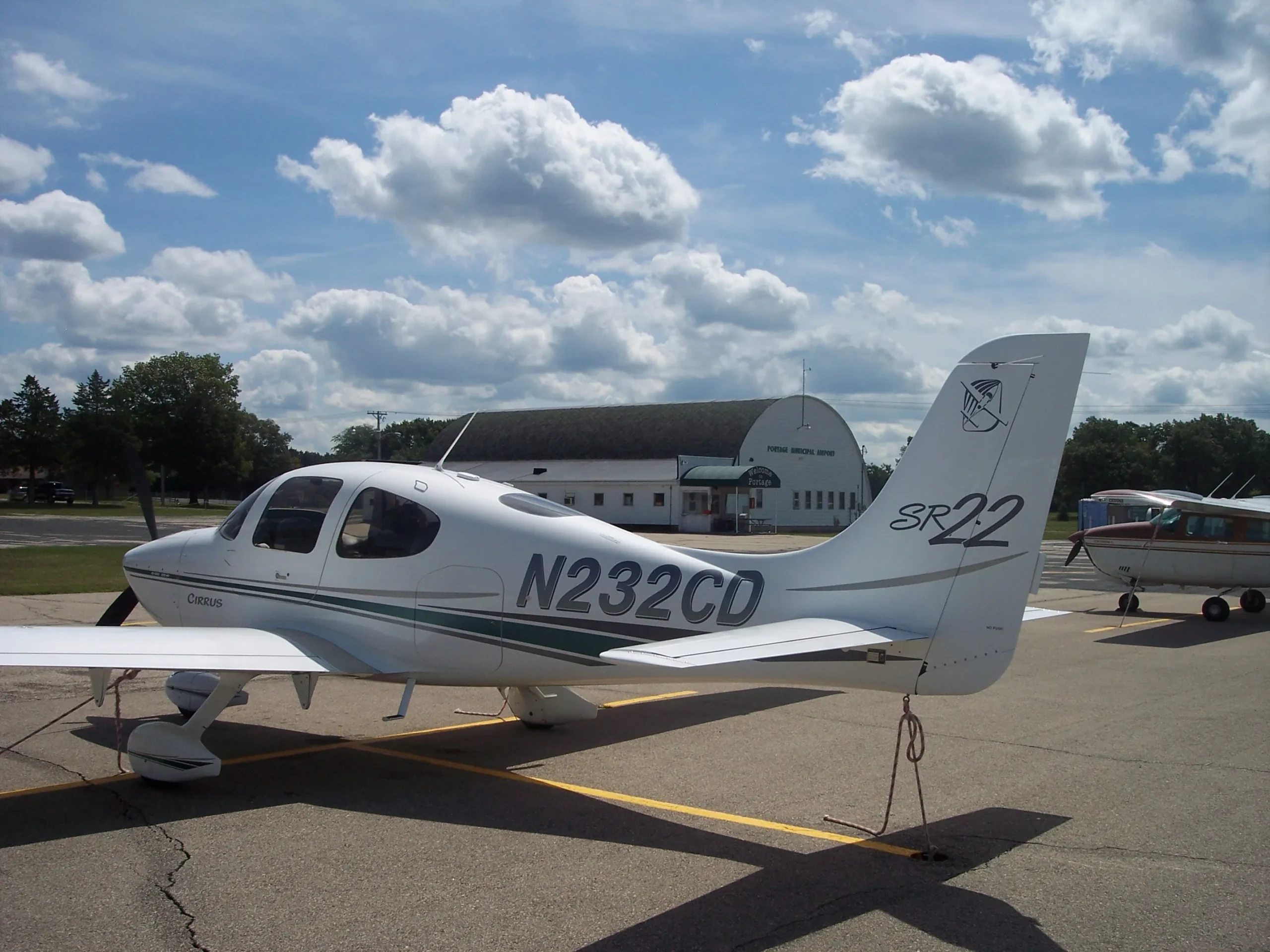 For the first time in its nearly 80-year history, Portage Municipal Airport accepts federal funding