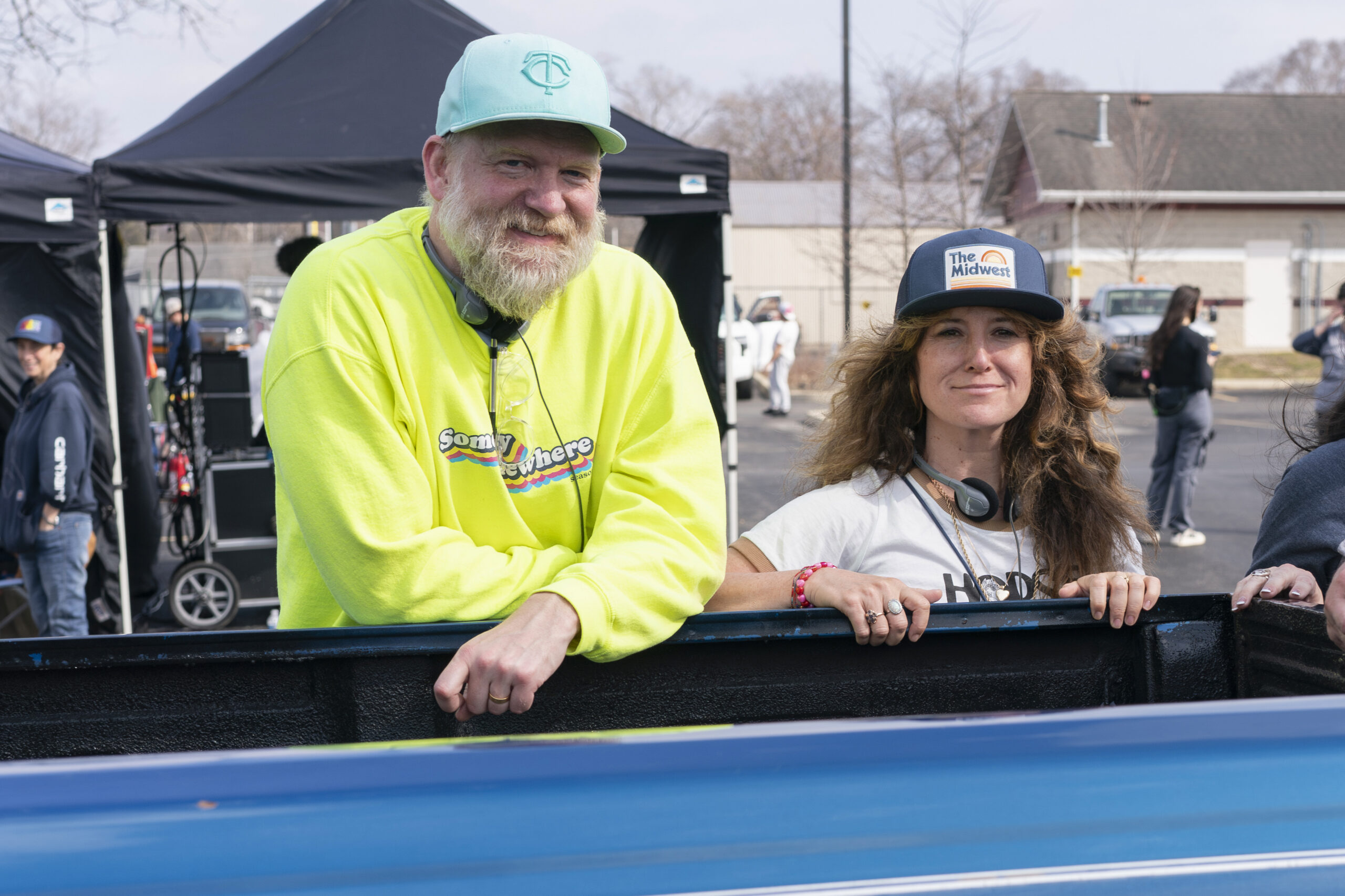 Paul Thureen and Hannah Bos (Photo is courtesy of Sandy Morris / HBO)