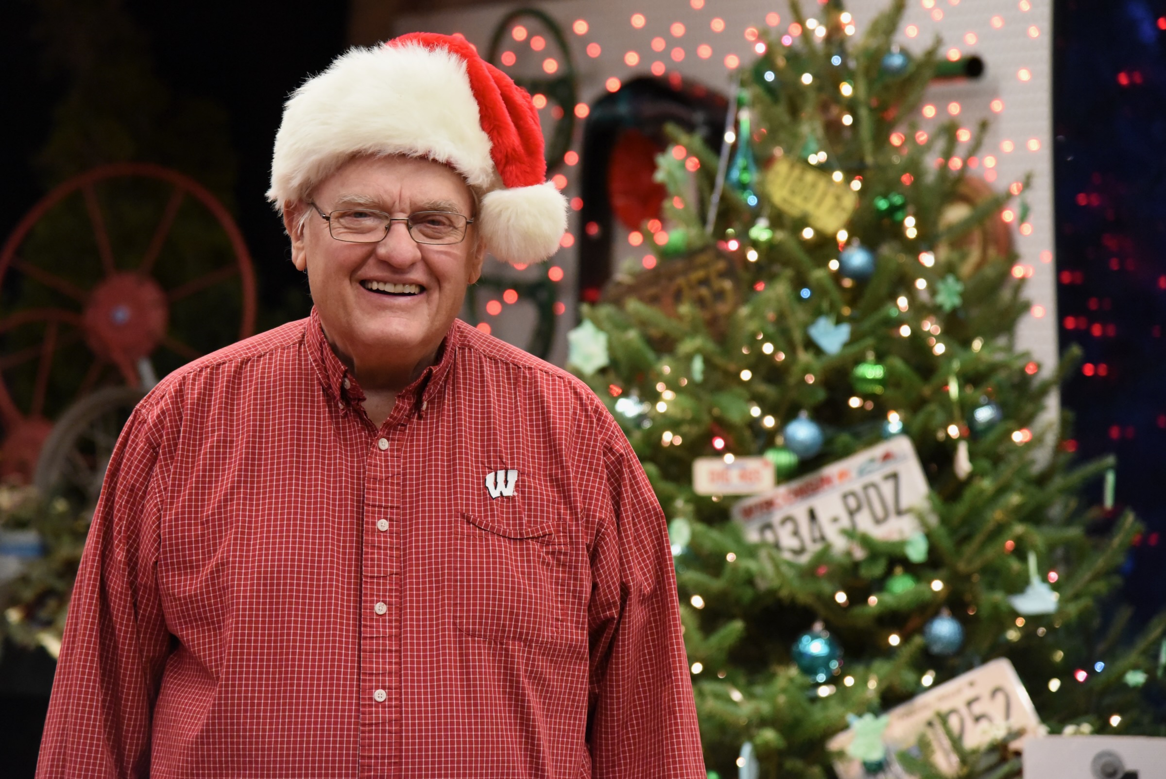 WPR's Larry Meiller at Olbrich Gardens in Madison