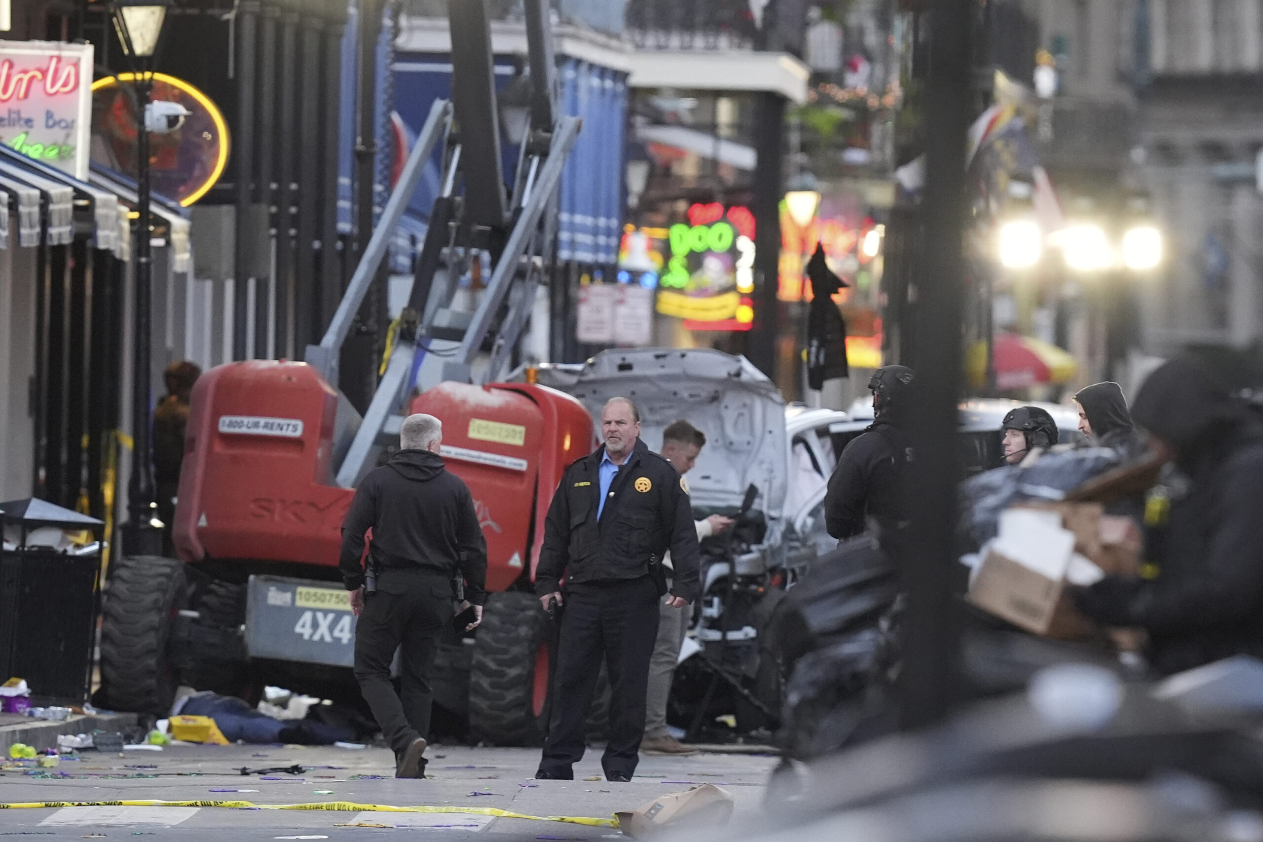 Driver rams New Year’s revelers in New Orleans, killing 10; FBI doesn’t believe he acted alone