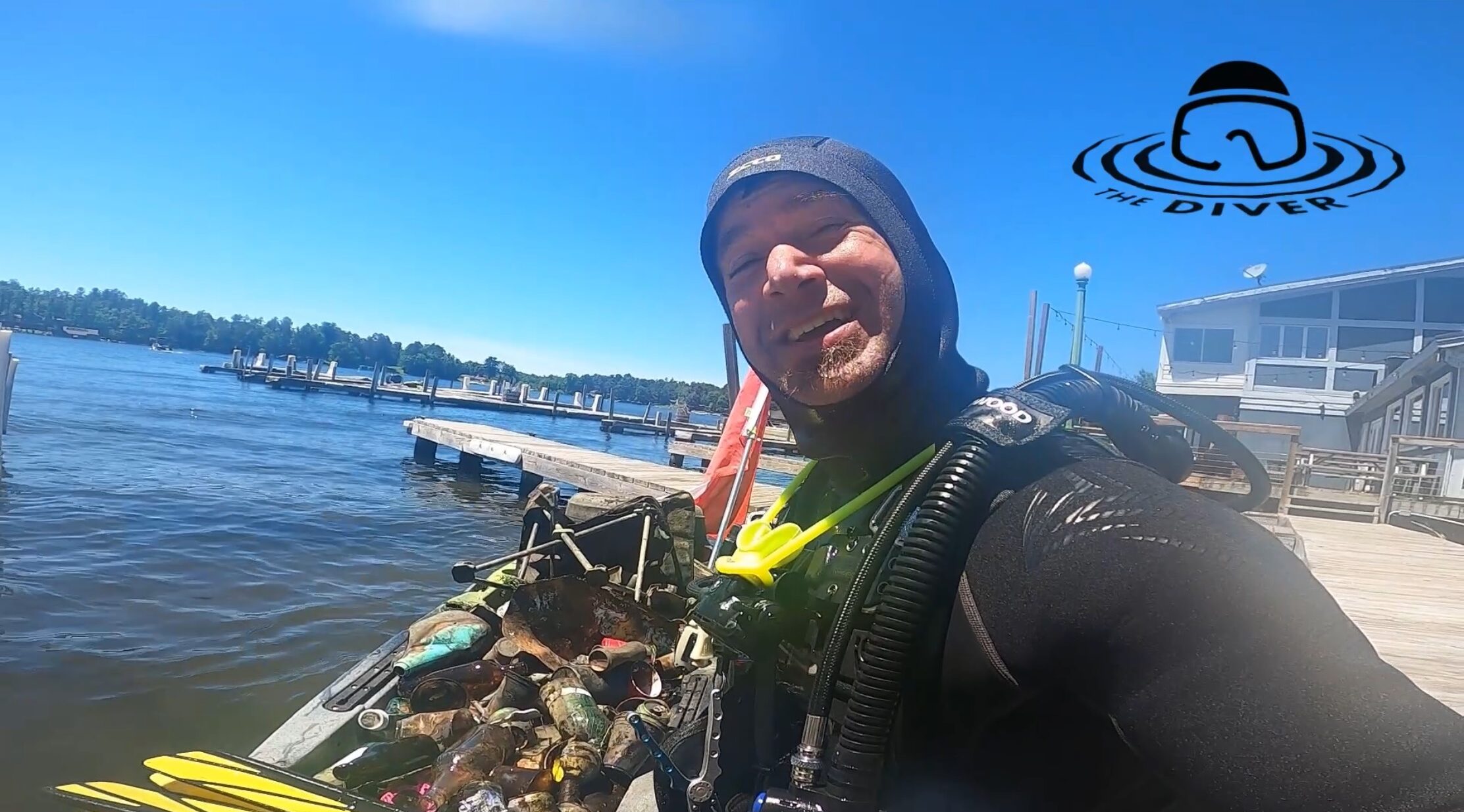 ‘Ed the Diver’ finds trash and treasure in Wisconsin’s waterways