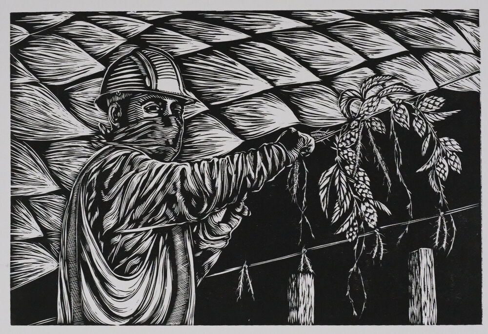 Wisconsin artist uses printmaking to tell the stories of migrant workers