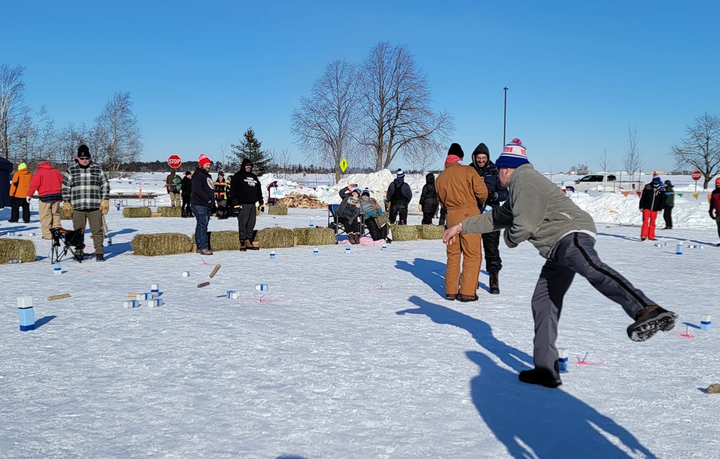 From kubb to ice bowling, it’s never too cold for the Lake Superior Ice Festival