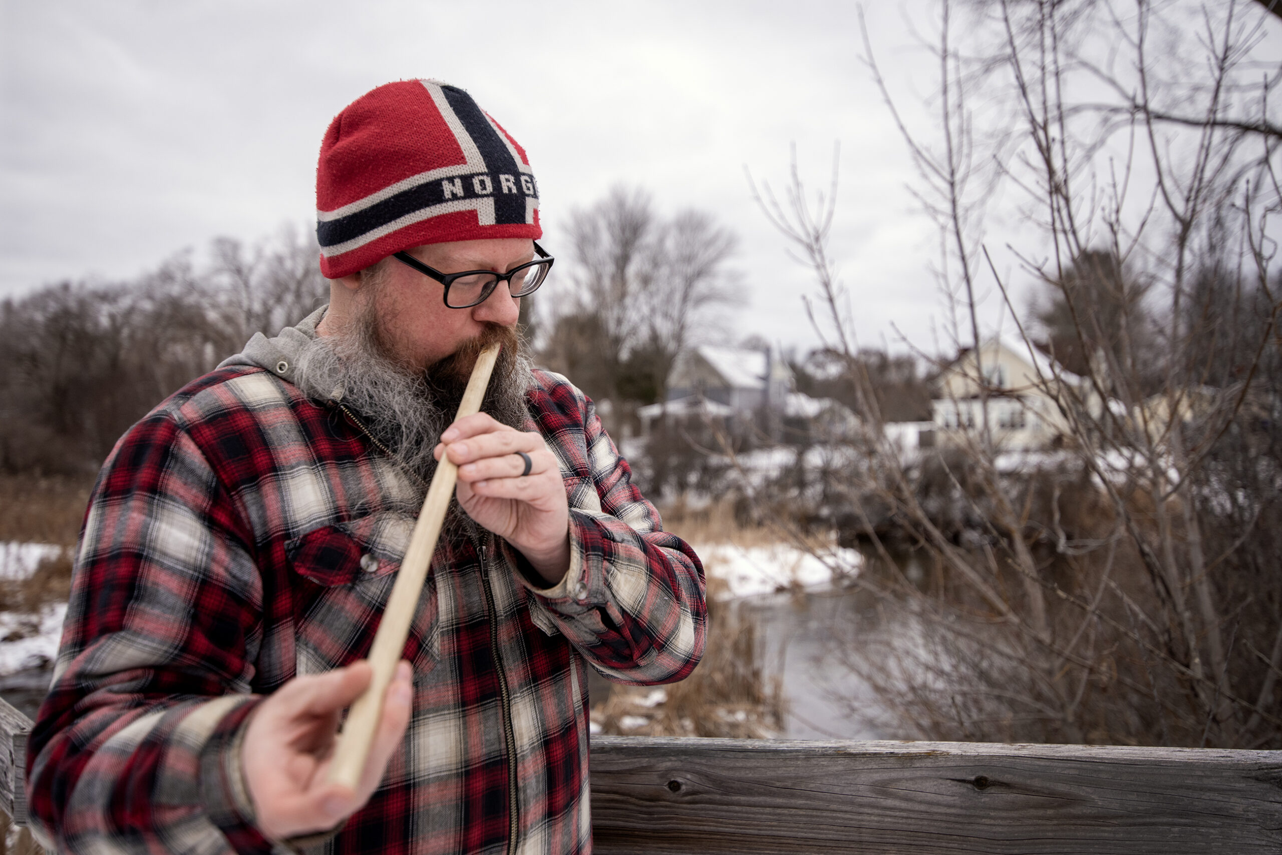 This central Wisconsin musician is on a quest to recreate the sounds of Vikings