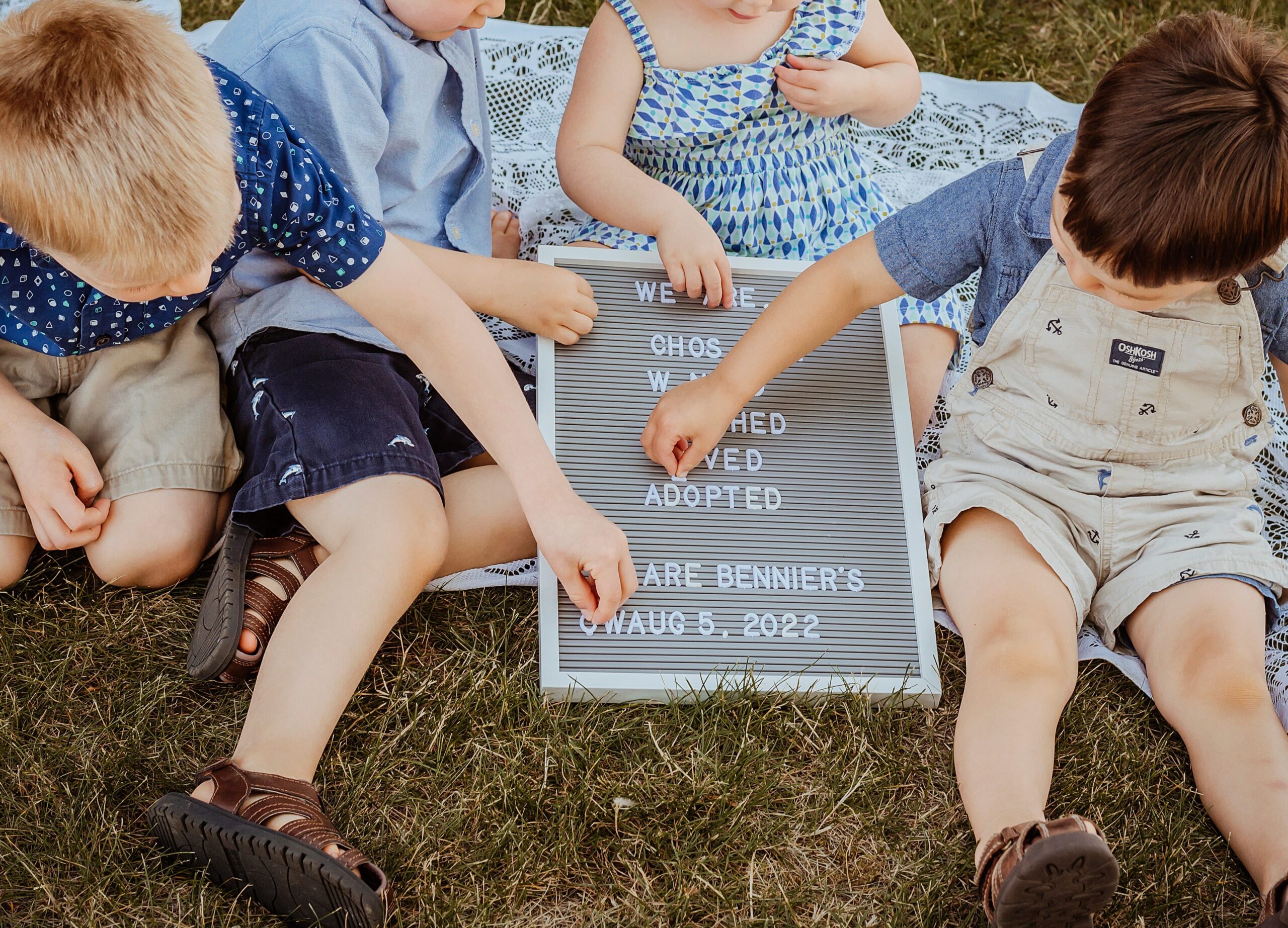 A Wisconsin couple wanted to adopt. As foster parents, their goal was to keep 4 siblings together.