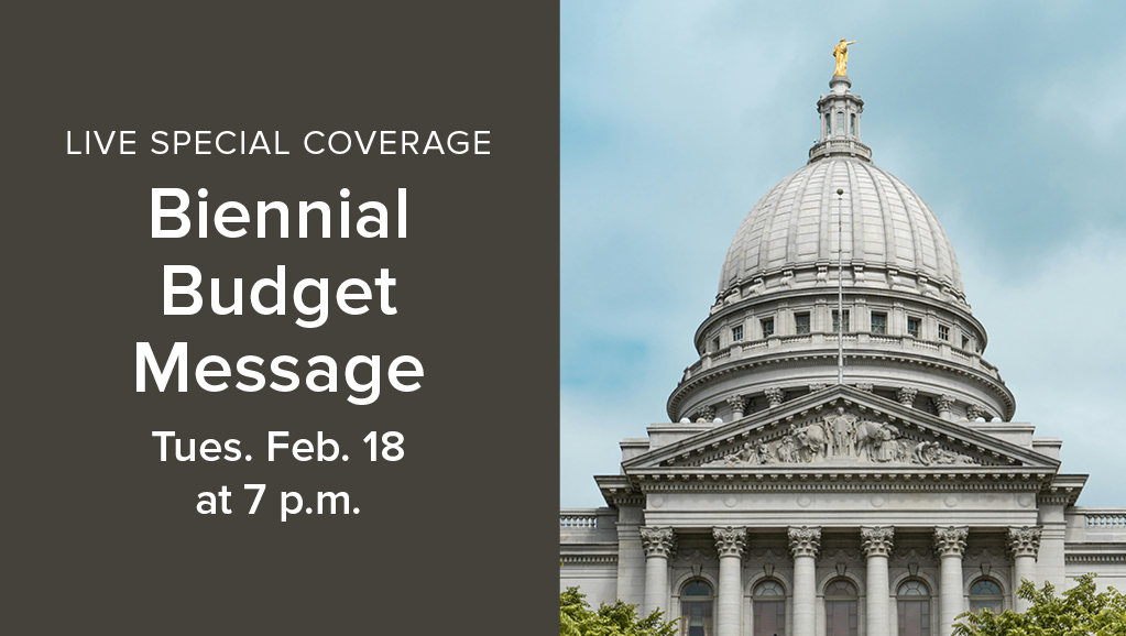 Tune in for the Biennial Budget Message on Feb. 18