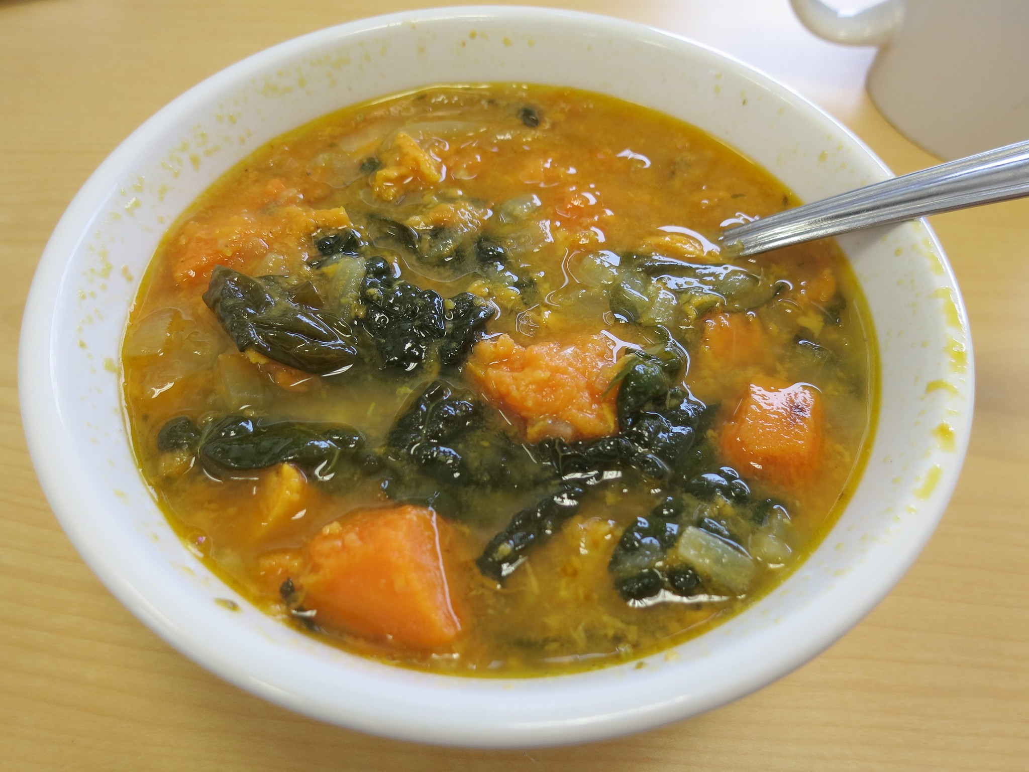 Sausage and Kale Black Bean Soup